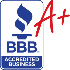 BBB Accredited with A+ rating